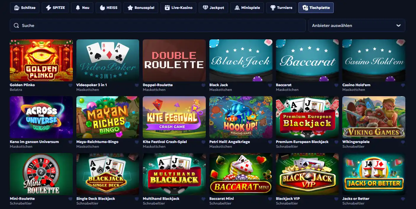 casperbets casino brettspiele